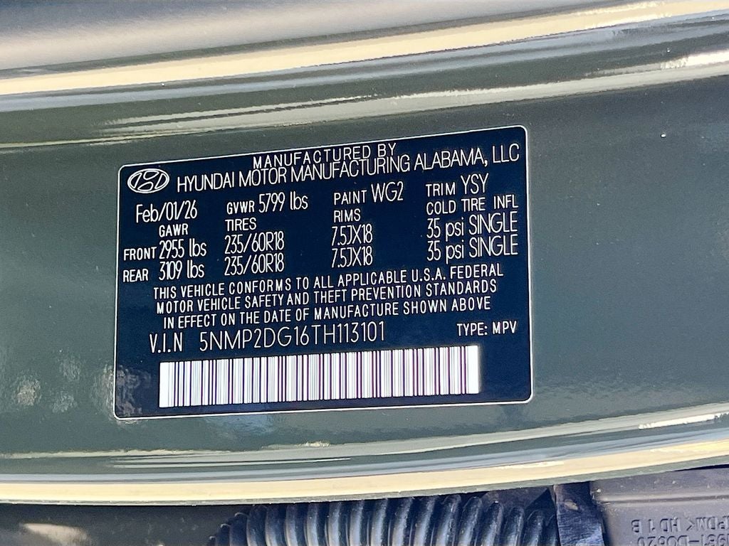 2026 Hyundai SANTA FE HYBRID SEL