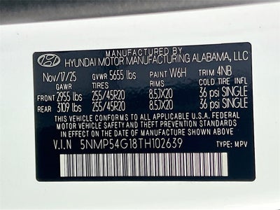 2026 Hyundai SANTA FE HYBRID Calligraphy