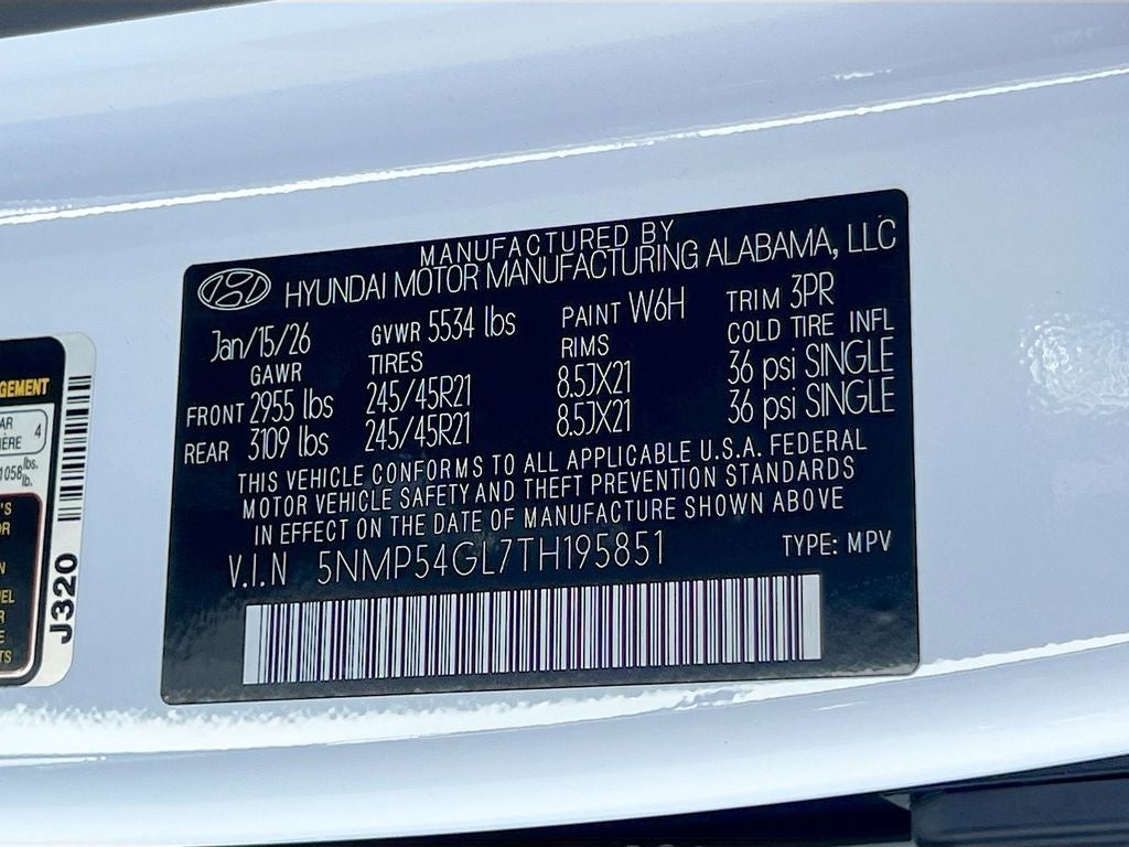 2026 Hyundai SANTA FE Calligraphy FWD