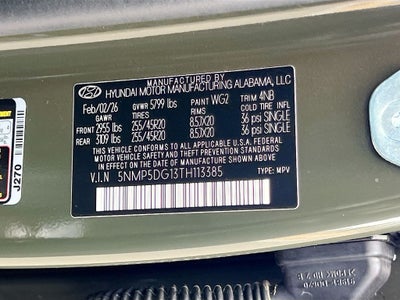 2026 Hyundai SANTA FE HYBRID Calligraphy