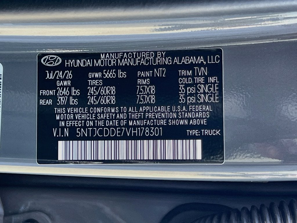 2027 Hyundai SANTA CRUZ SEL Activity AWD