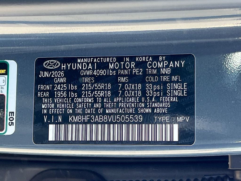 2027 Hyundai KONA SEL Sport FWD