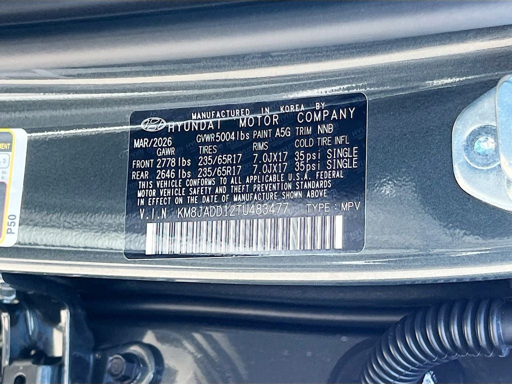 2026 Hyundai TUCSON HYBRID Blue