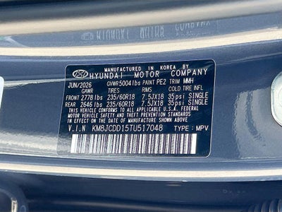 2026 Hyundai TUCSON HYBRID SEL Convenience
