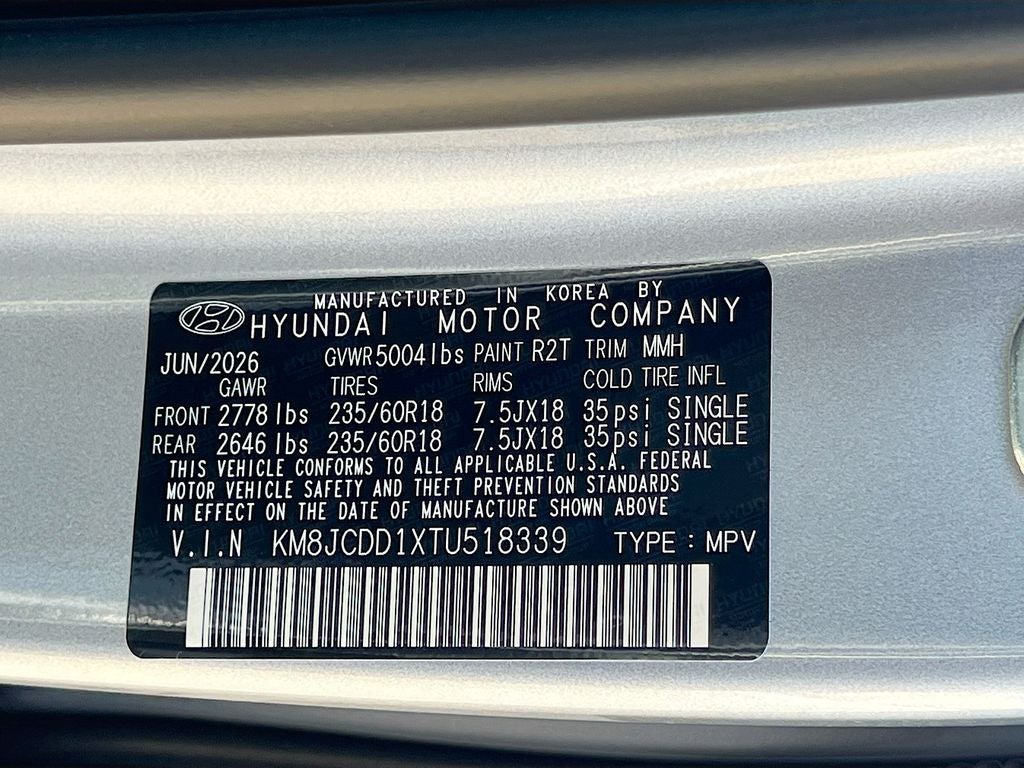 2026 Hyundai TUCSON HYBRID SEL Convenience