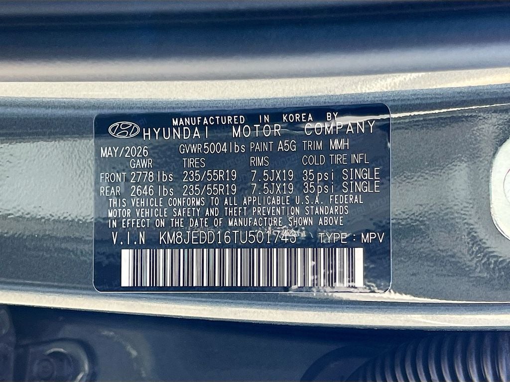 2026 Hyundai TUCSON HYBRID Limited