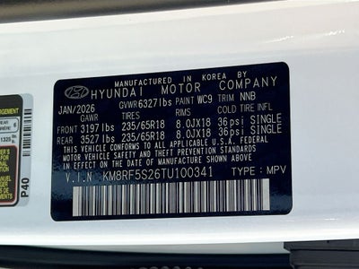 2026 Hyundai PALISADE SE FWD