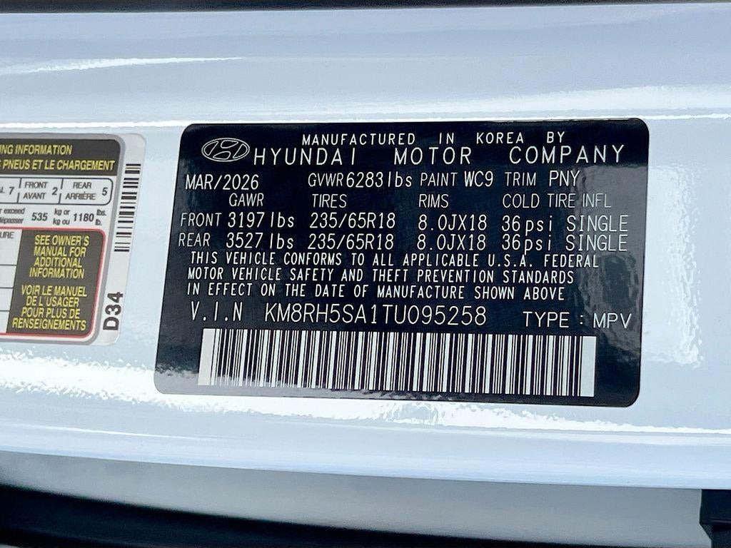 2026 Hyundai PALISADE HYBRID Blue SEL Premium 7P