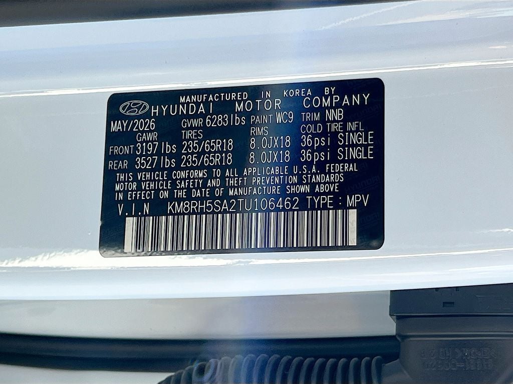 2026 Hyundai PALISADE HYBRID Blue SEL Premium 7P