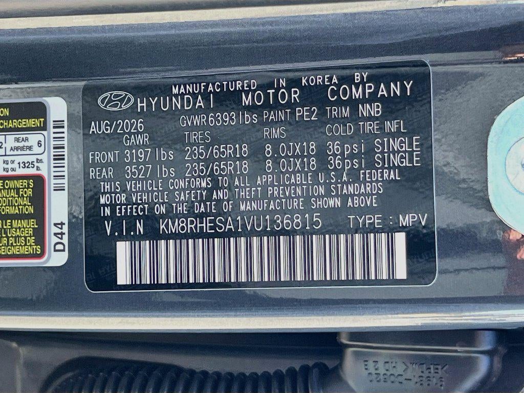 2027 Hyundai PALISADE HYBRID SEL Premium 8P