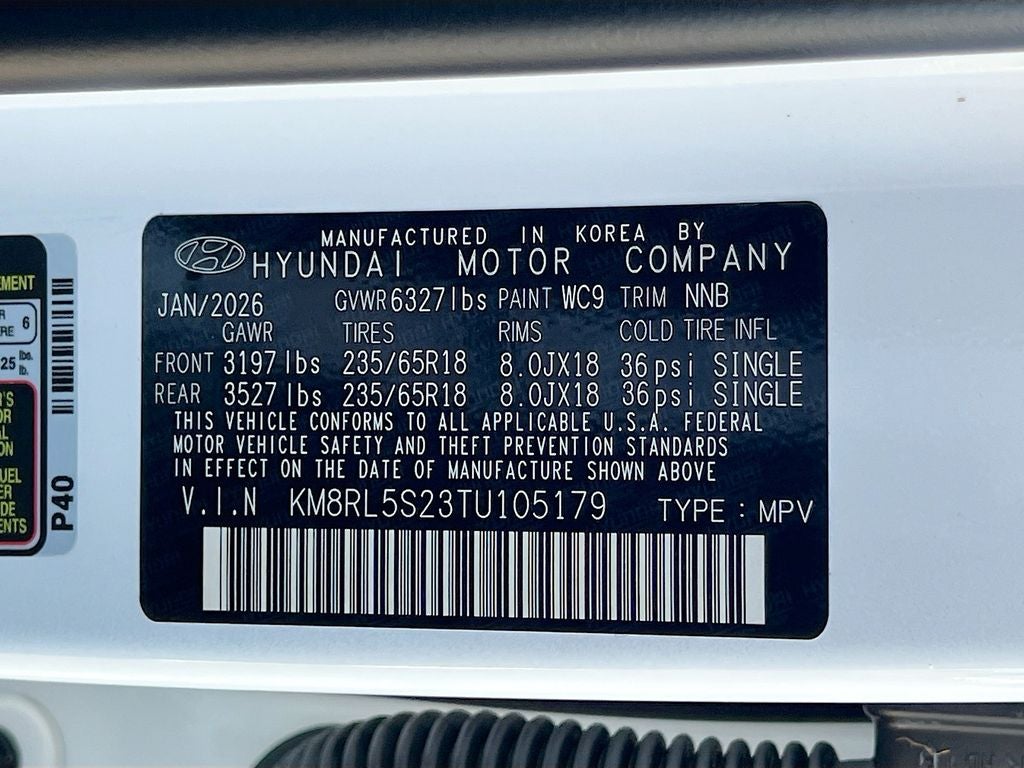 2026 Hyundai PALISADE SEL FWD