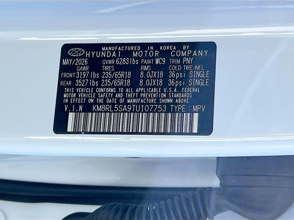 2026 Hyundai PALISADE HYBRID Blue SEL 8P