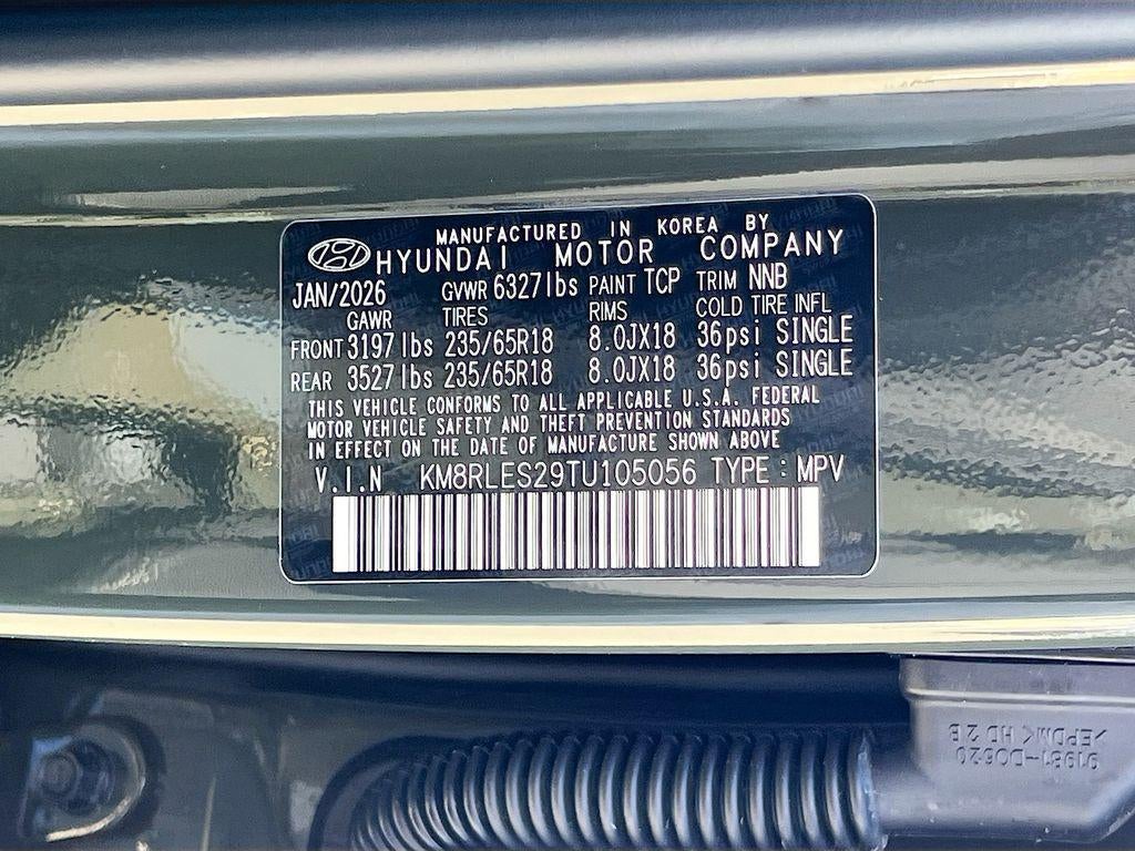 2026 Hyundai PALISADE SEL AWD