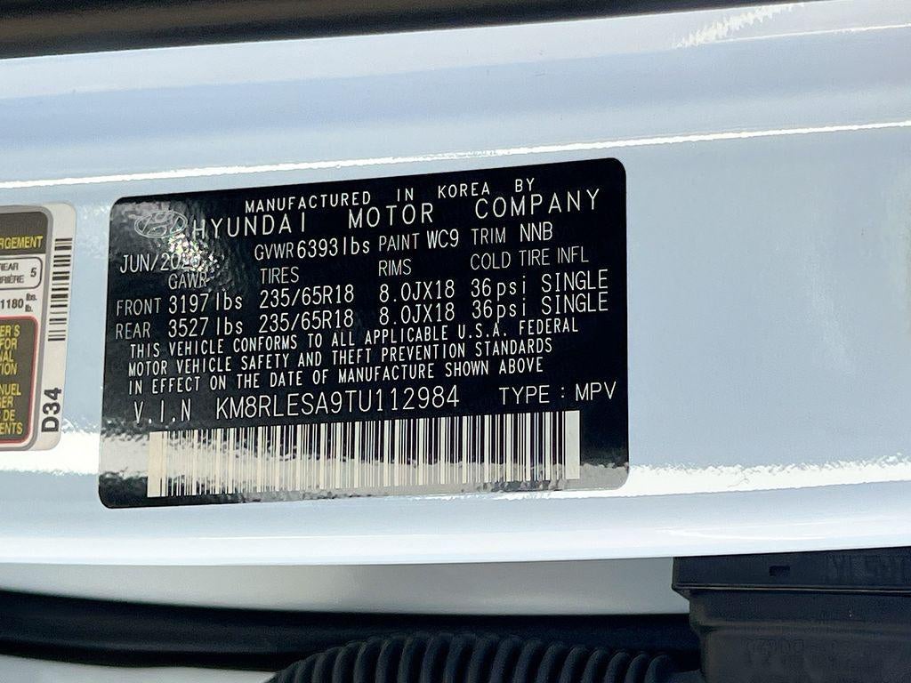 2026 Hyundai PALISADE HYBRID SEL 7P