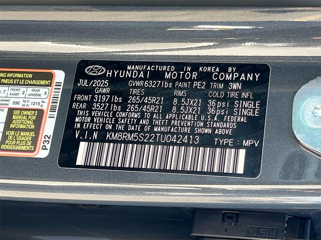 2026 Hyundai PALISADE Calligraphy FWD