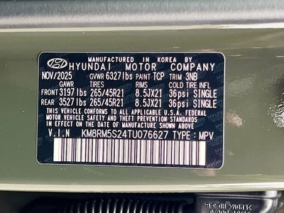2026 Hyundai PALISADE Calligraphy FWD