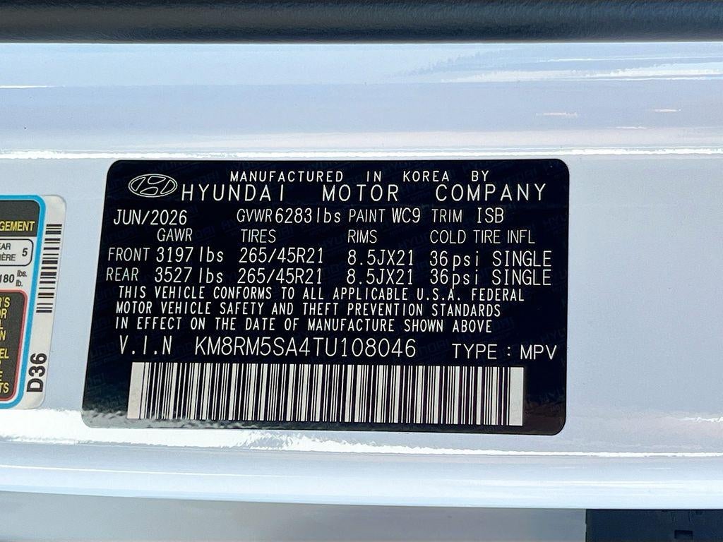 2026 Hyundai PALISADE HYBRID Calligraphy