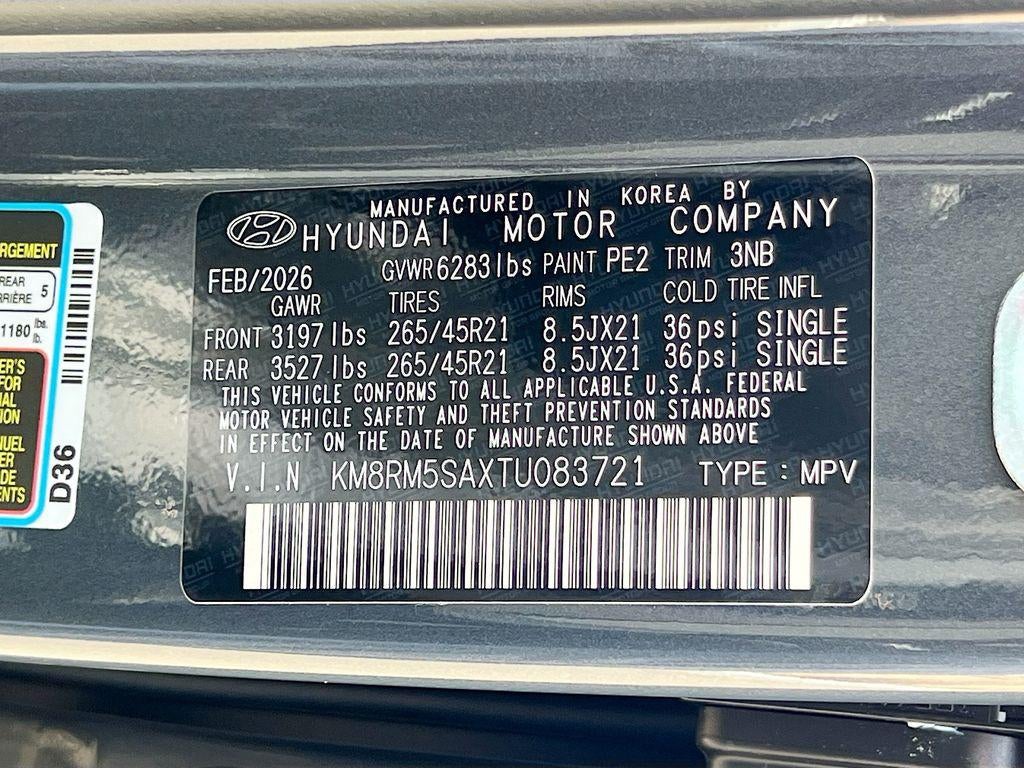 2026 Hyundai PALISADE HYBRID Calligraphy