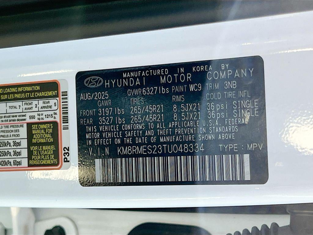 2026 Hyundai PALISADE Calligraphy AWD