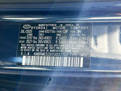 2026 Hyundai PALISADE Calligraphy AWD