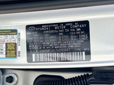 2026 Hyundai PALISADE HYBRID Calligraphy