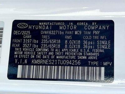 2026 Hyundai PALISADE SEL Premium AWD