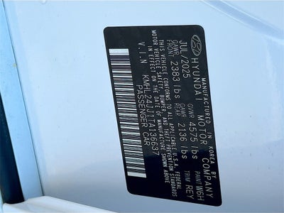 2026 Hyundai SONATA HYBRID Blue