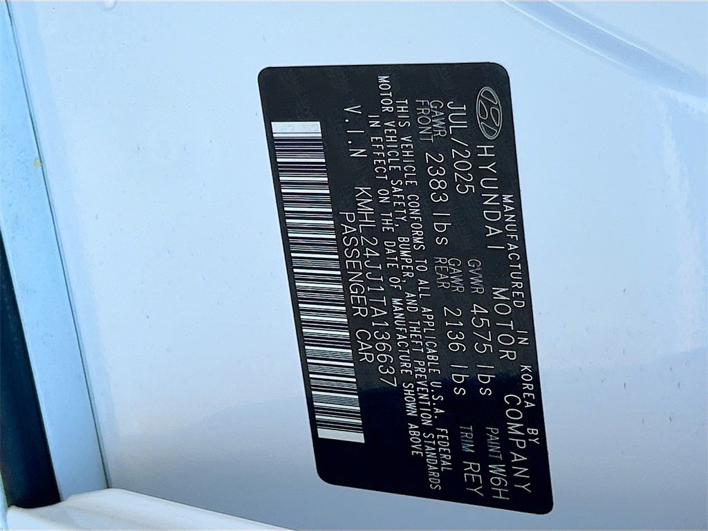 2026 Hyundai SONATA HYBRID Blue