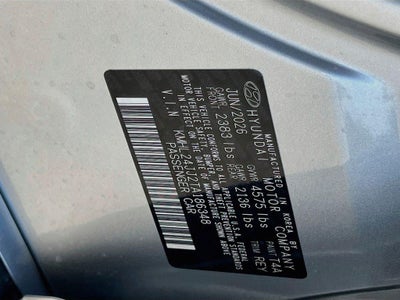 2026 Hyundai SONATA HYBRID Blue