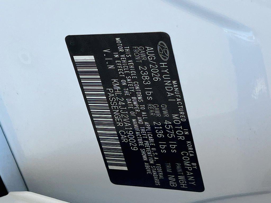 2027 Hyundai SONATA HYBRID Blue