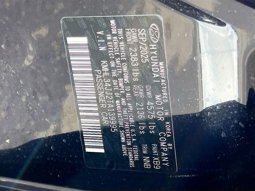 2026 Hyundai SONATA HYBRID SEL