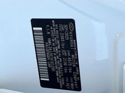 2026 Hyundai SONATA HYBRID SEL