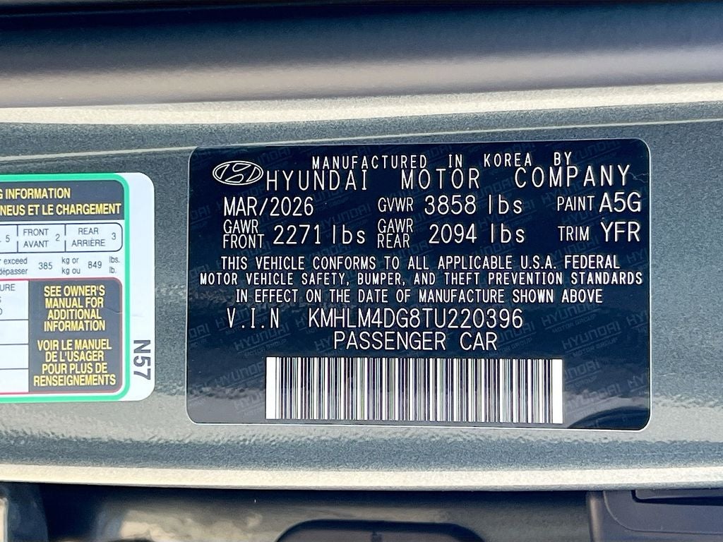 2026 Hyundai ELANTRA SEL Sport