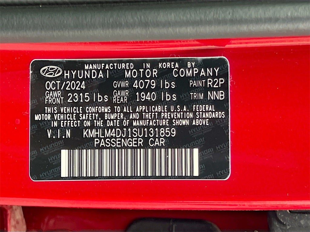 2025 Hyundai ELANTRA HYBRID SEL Sport