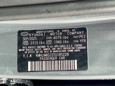 2026 Hyundai ELANTRA HYBRID Blue