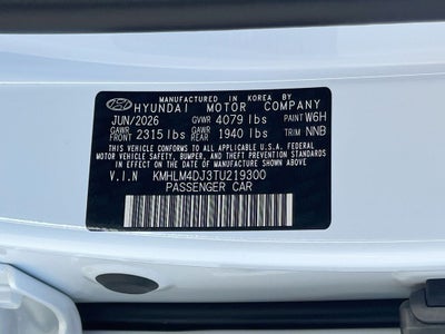 2026 Hyundai ELANTRA HYBRID Blue
