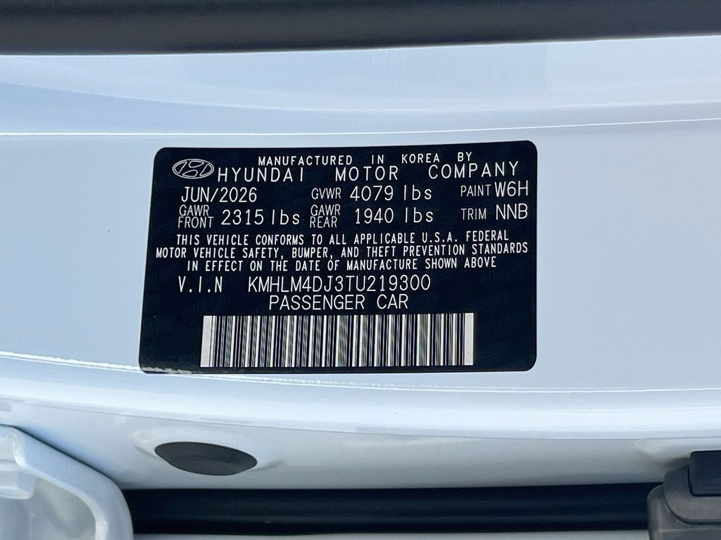 2026 Hyundai ELANTRA HYBRID Blue