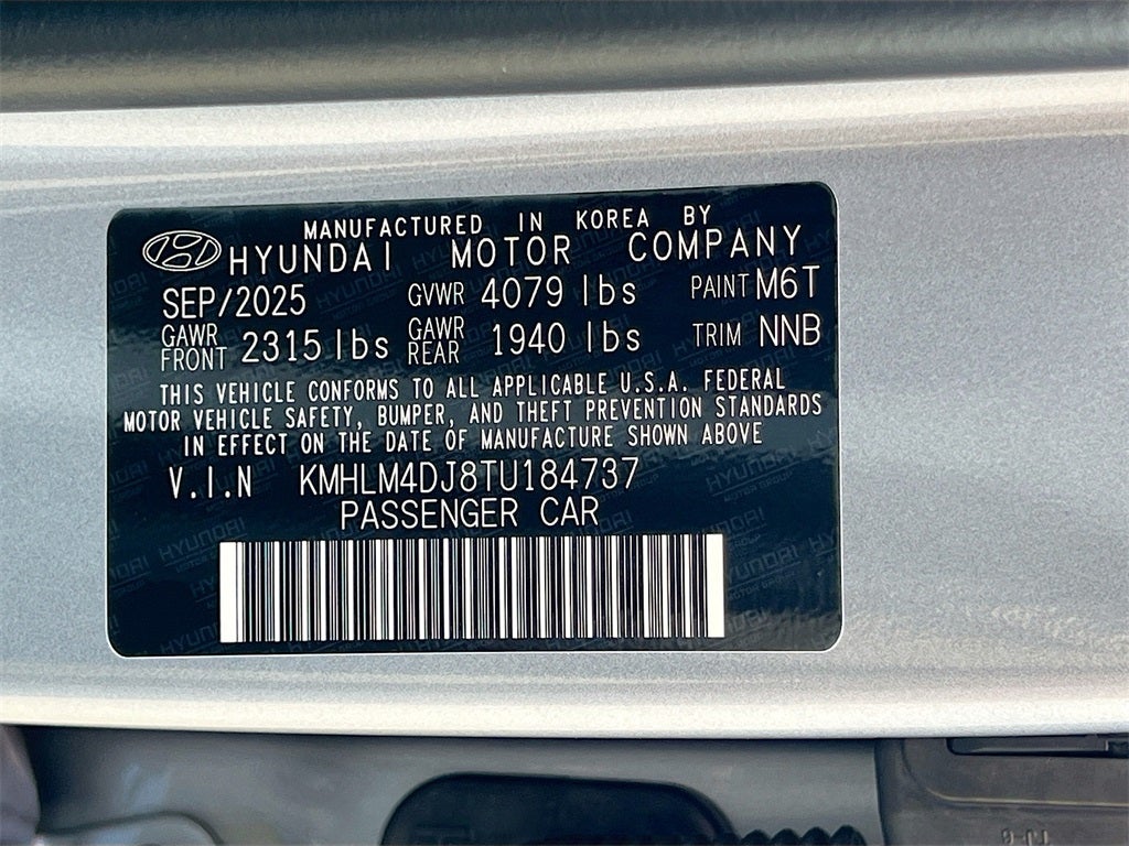 2026 Hyundai ELANTRA HYBRID Blue