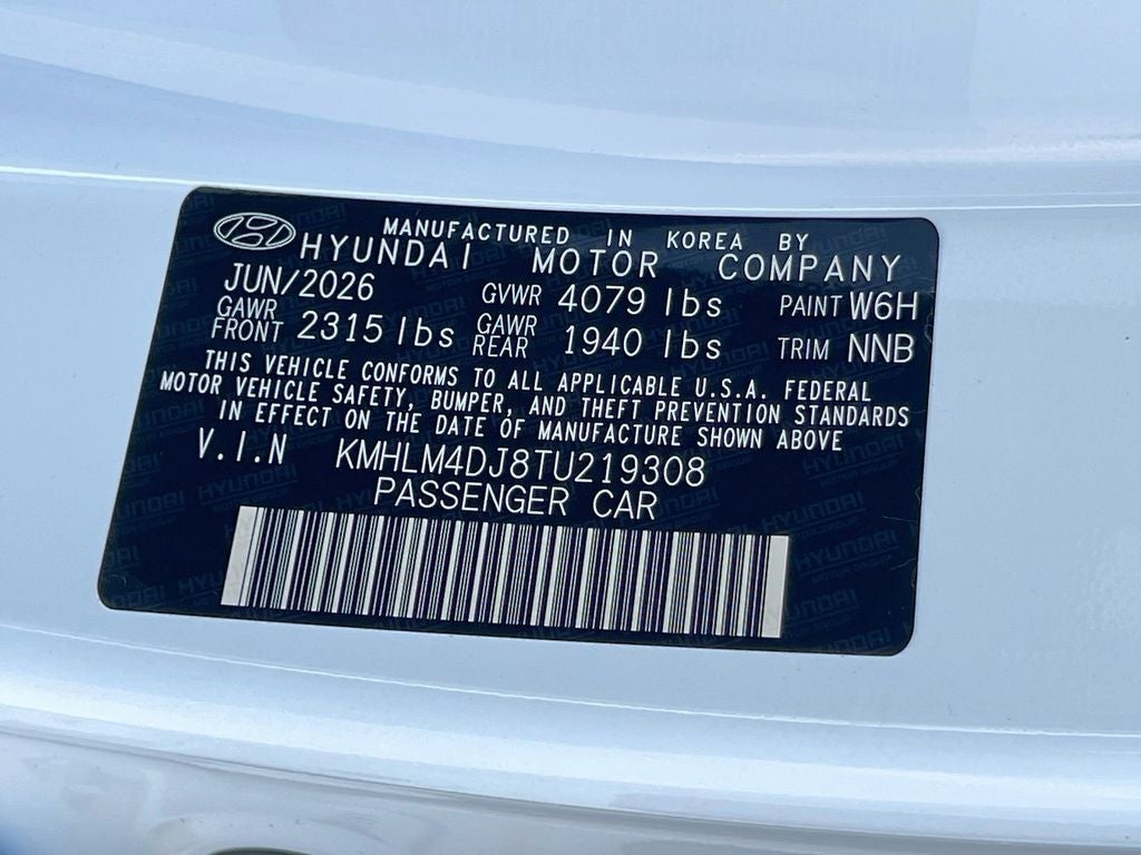 2026 Hyundai ELANTRA HYBRID Blue