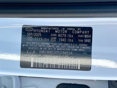 2026 Hyundai ELANTRA HYBRID Blue