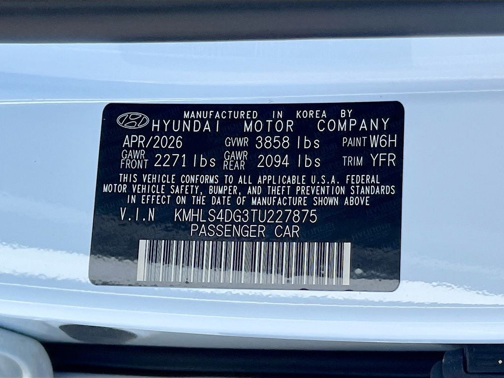 2026 Hyundai ELANTRA SEL Sport Premium