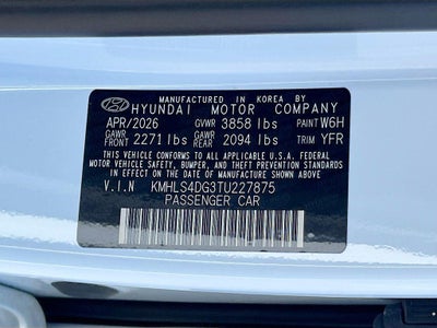 2026 Hyundai ELANTRA SEL Sport Premium