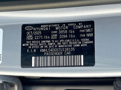 2026 Hyundai ELANTRA SEL Sport Premium