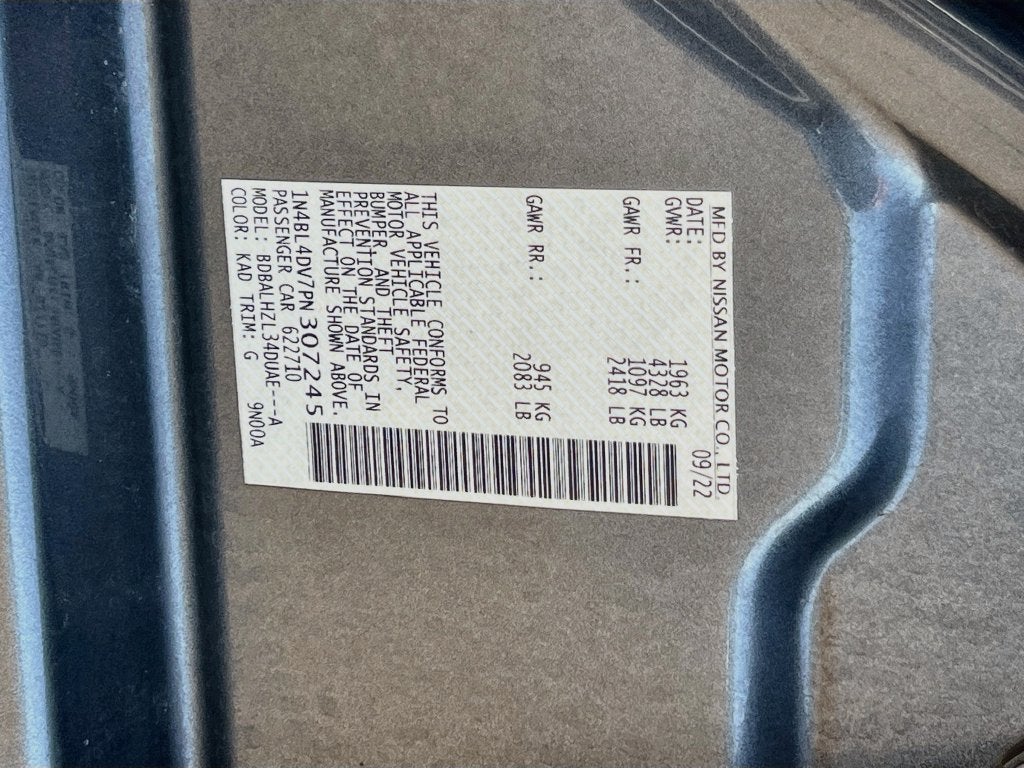 2023 Nissan Altima SV - Photo 33