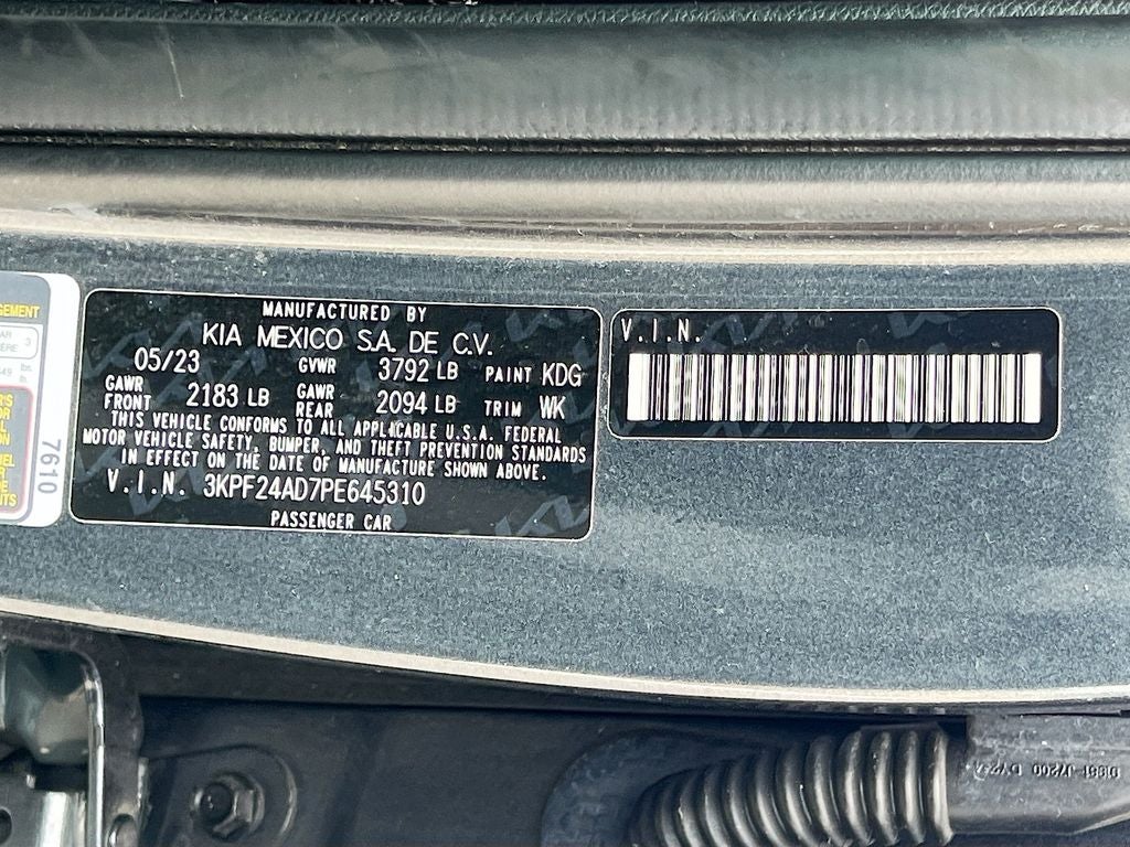 2023 Kia Forte LXS