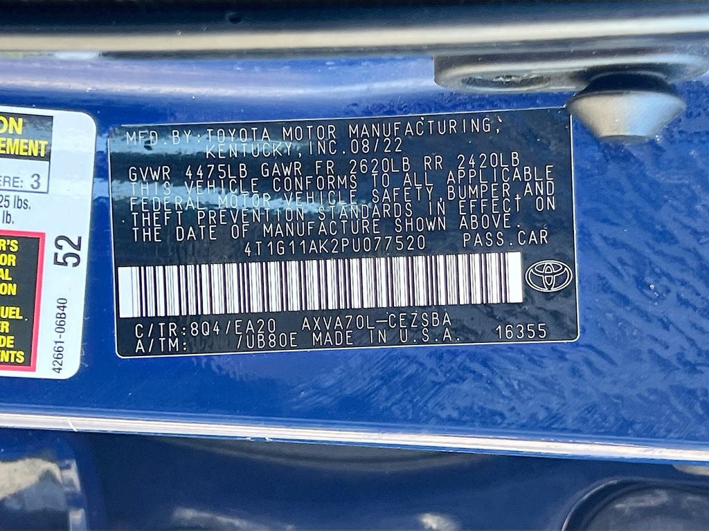 2023 Toyota Camry SE