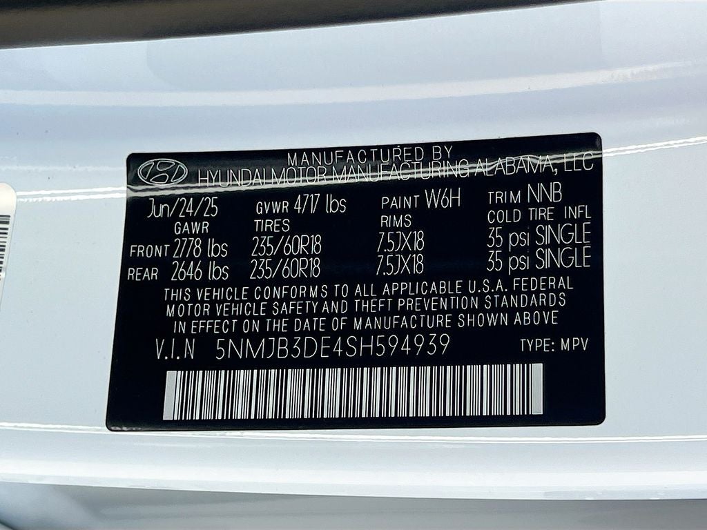 2025 Hyundai TUCSON SEL