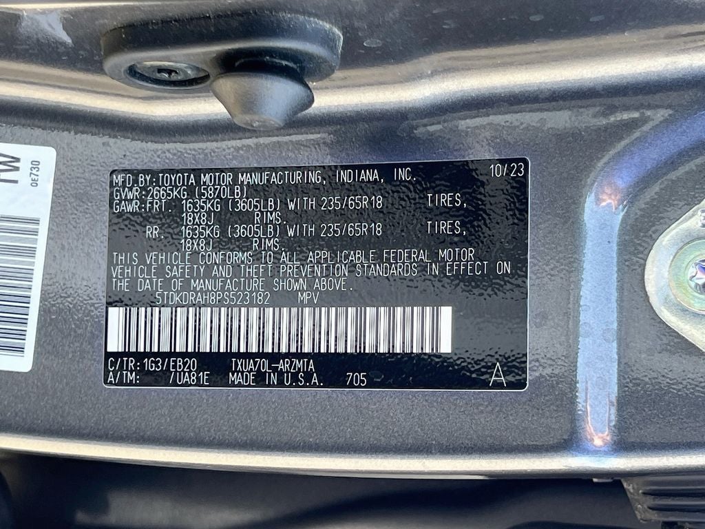 2023 Toyota Highlander XLE