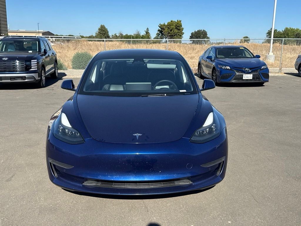 Used 2022 Tesla Model 3 Base with VIN 5YJ3E1EA6NF234027 for sale in Hanford, CA