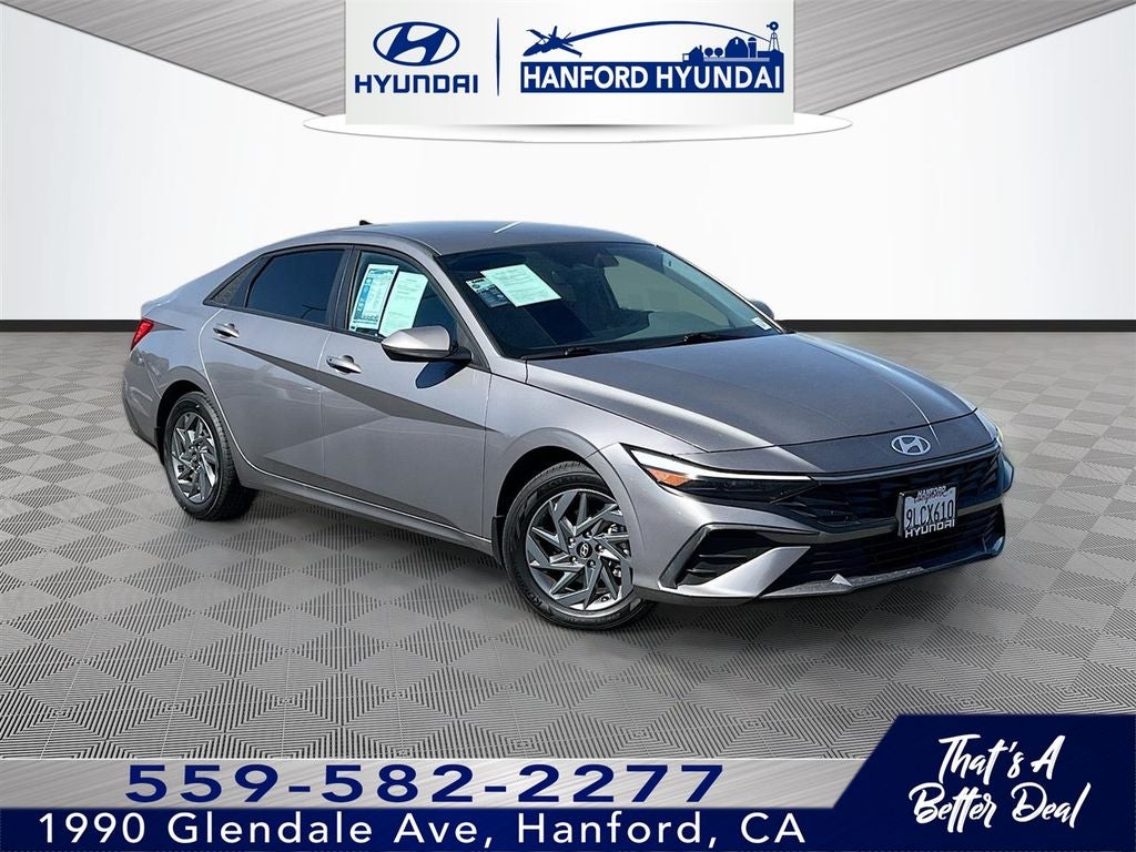 2024 Hyundai ELANTRA HYBRID Blue